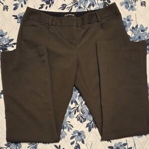 Express Green Columnist Pants